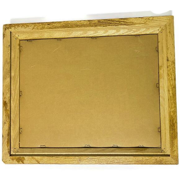 Laurie Korsgaden Country Basket With Grapes Art Print Framed 16.75 x 13.75 - Picture 3 of 5